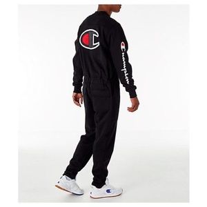 Champion Fleece Coverall Jumpsuit